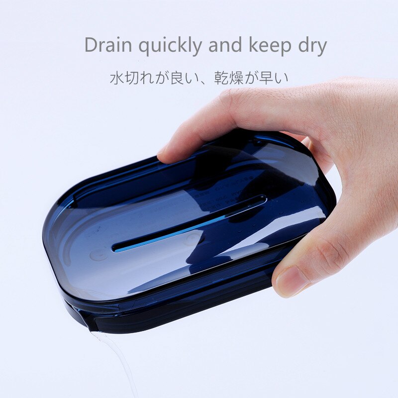Japan Badkamer Schotel Plaat Case Thuis Douche Reizen Wandelen Houder Container Zeepkist Zeepbakje Porte Savon Jabonera