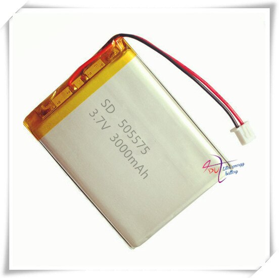 XHR-2P 2.54 505575 mobiele power 3000mAh 515573 3.7V lithium polymeer batterij met bescherming boord