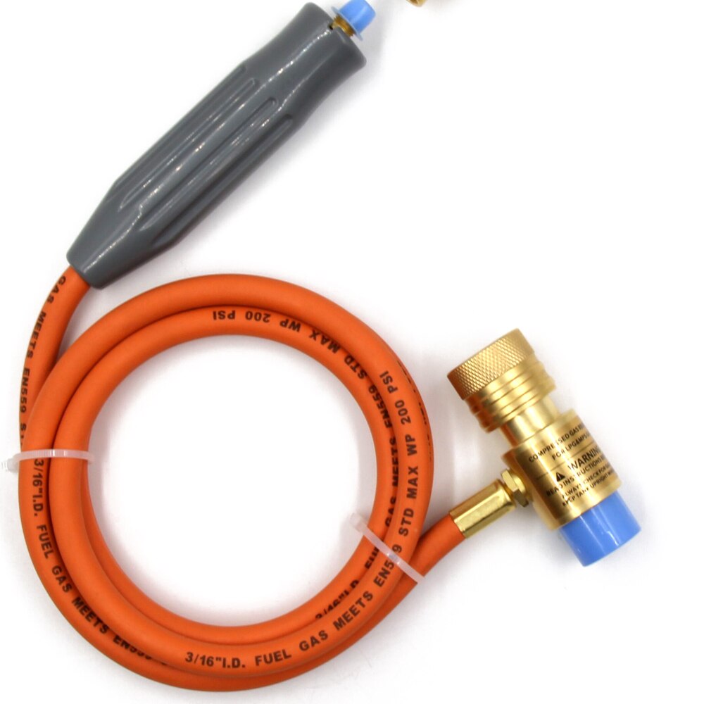 KKMOON Mapp Welding Propane Torch with Self Ignition Trigger and 1.5m Hose Fit for BBQ Food Heating Soldering