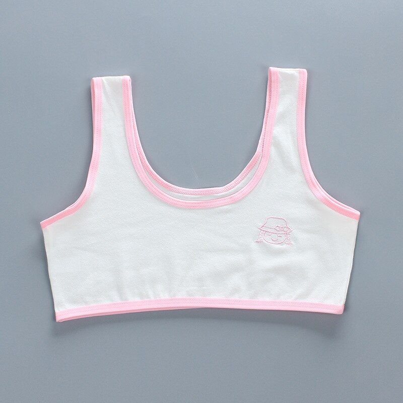 Bra for Girls 12 years Underwear Tops for Teens Lingerie Children Sport Training Bras Tank Kids Undies Undercloth 7-14T: 2