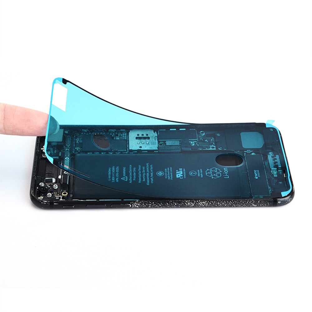 PINZHENG 10 sztuk wodoodporny telefon naklejki dla iPhone 7 6 6s 8 Plus X 11 12 naklejki ekran LCD taśma klejąca taśma klejąca zestaw naprawczy