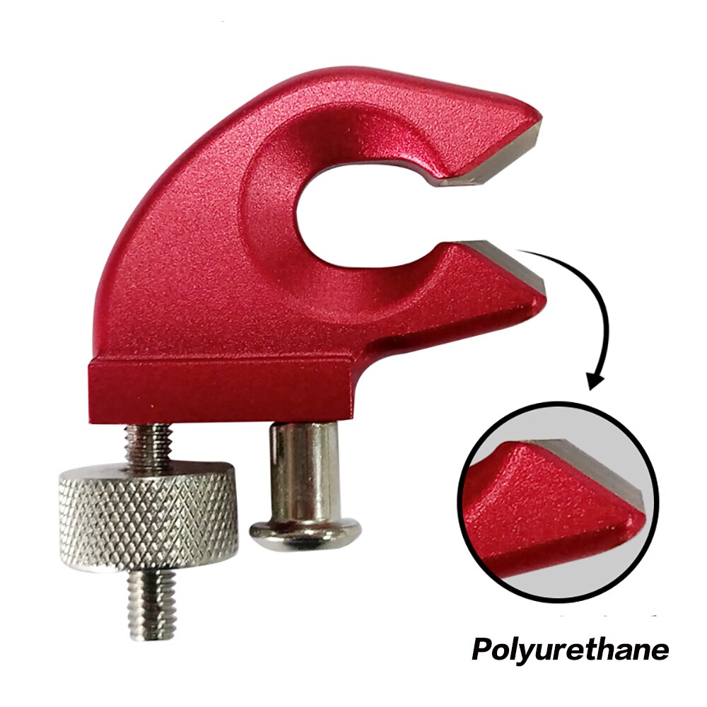 Alpha 1pc badmintonstrengemaskine klemme-trækværktøj specialklap c-clip fastgørelsesklemme 1.8cm