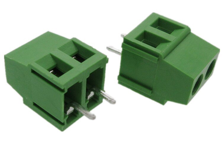 JM128L-5.08-2p3p que se puede empalmar, 5,08mm, bloque de terminales verde de bajo nivel, enchufe recto, placa de soldadura, tipo tornillo