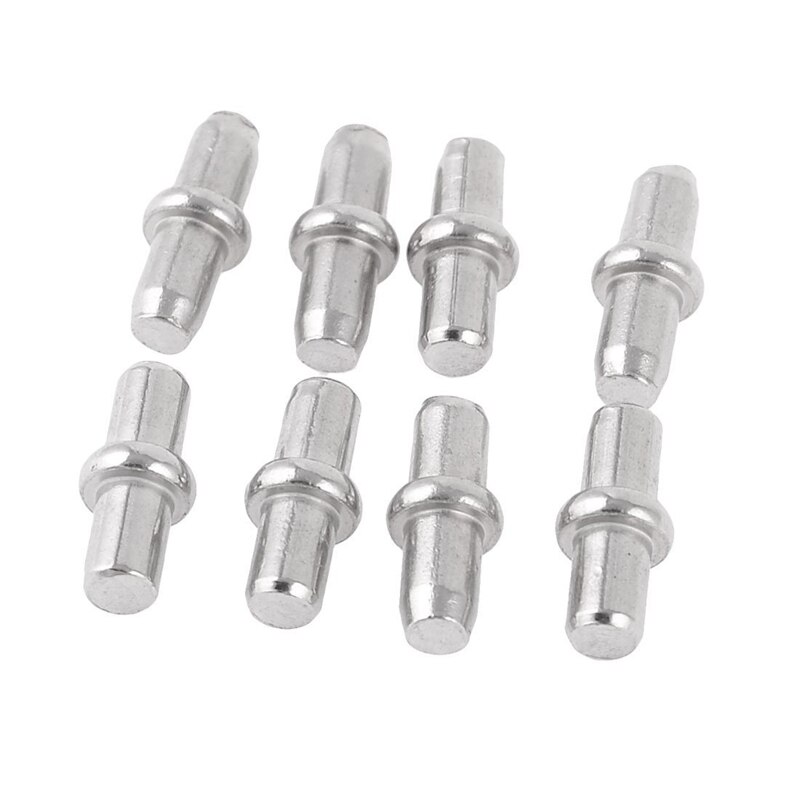 8 pcs. Hardware spare part shelf metal bolt shelf bolt pin silver