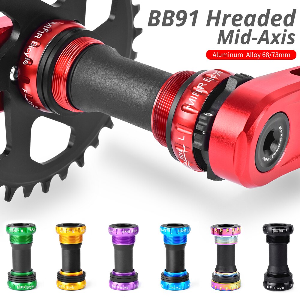 SWTXO BB91 Tretlager BB Schlüssel Werkzeug Berg Rennrad BSA Gewinde Tretlager 68/73mm für Shimano SRAM Fahrrad Kurbel