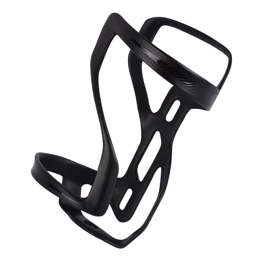 Helkolfiber cykel flaskhållare mtb racercykel zee cage ii vattenflaskhållare cykel flaskdel vänster/högeröppning