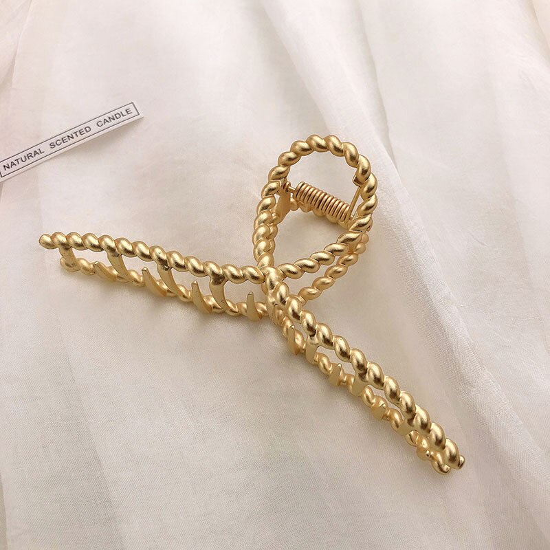 2021 mulheres meninas coreano estilo mental garras de cabelo moda geométrica acessórios para o cabelo tamanho grande simpe grampos de cabelo headwear para as mulheres: 6