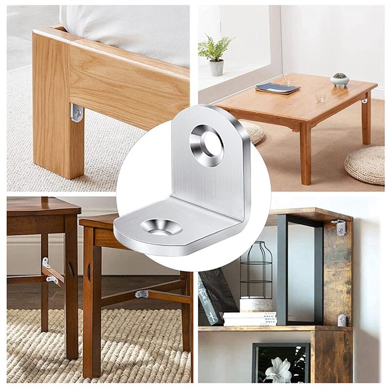 L Bracket Corner Brace, Duty Joint Right Angle Brackets, Stainless Steel Corner Brackets