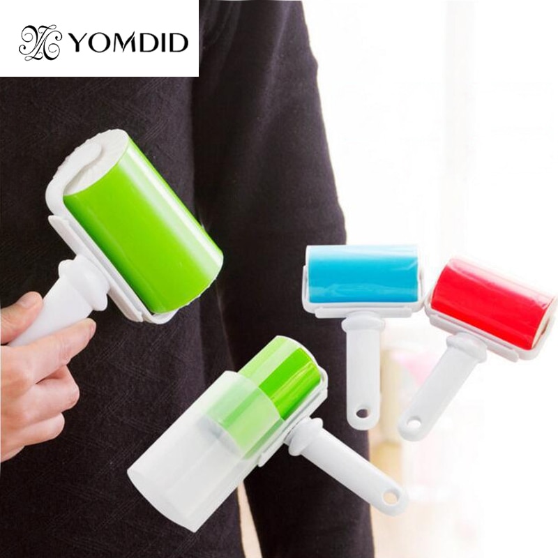 Herbruikbare Lijm Hair Remover Kleding Schoon Lint Roller Tapijt Reinigen Pluche Bont Borstel Dust Remover Cleaner
