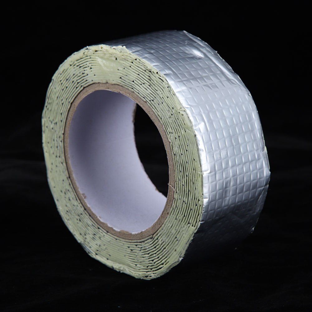 Multifunctionele Aluminiumfolie Butyl Rubber Tape Zelfklevende Hittebestendig Waterdicht Dak Reparatie Lek Sticker