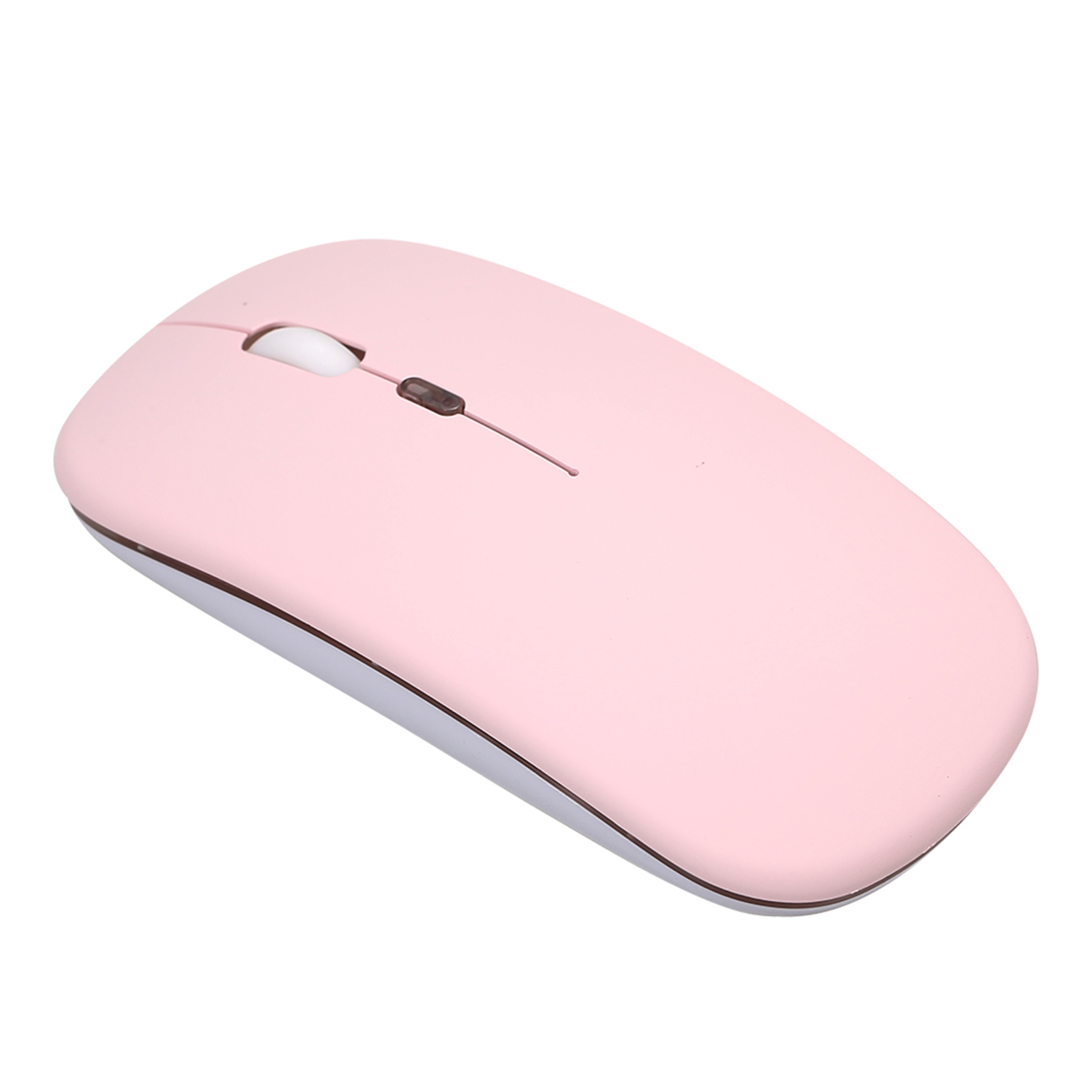 2.4G Mouse BT3.0 Wireless Dual-mode Mouse Mute Office Mouse Built-in Rechargeable Lithium Battery Light 1600DPI Mice for Laptop