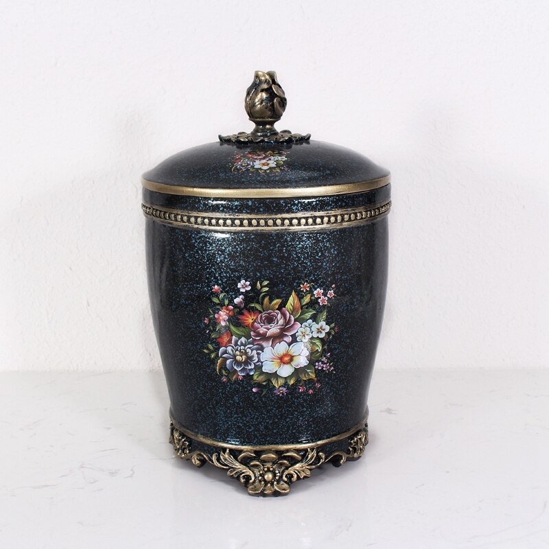 Europäischen Luxus Obst Platte Tablett Gericht Stil Harz Kunsthandwerk Obst Korb Lagerung Tissue Box Klassische Display Home Dekoration