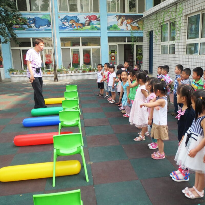 Kinderspiele Jumbo-Stock-Ballon PVC Aufblasbare Luft Spielzeug für draußen Karnevalsparty Cheerkindergarten freundlicher Aktivität