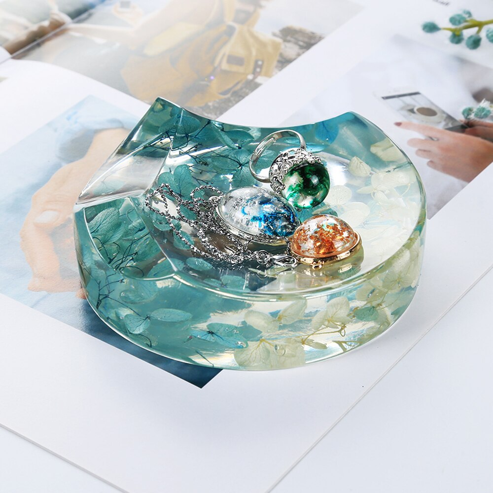 Diy pot mal asbak onderzetter flexibele siliconen mal epoxyhars sieraden maken ambachtelijke klei hars mallen sieraden maken accessoires
