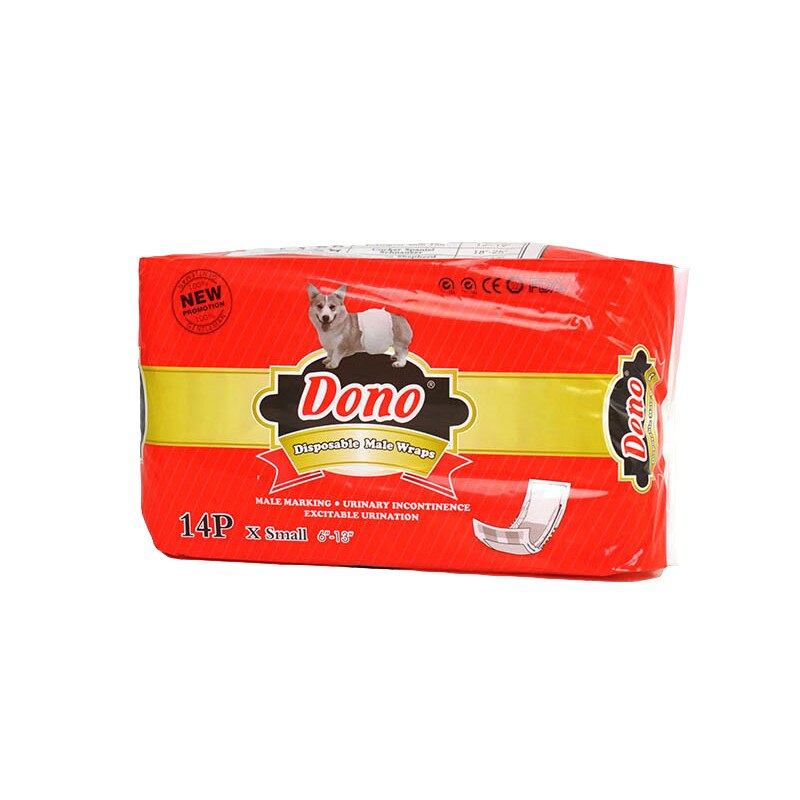 Hond Luiers Mannelijke Hond Zachte Wegwerp Hond Luiers Vrouwelijke Hond Super Absorptie Lekvrij Fysiologische Broek: For male dogs / XS