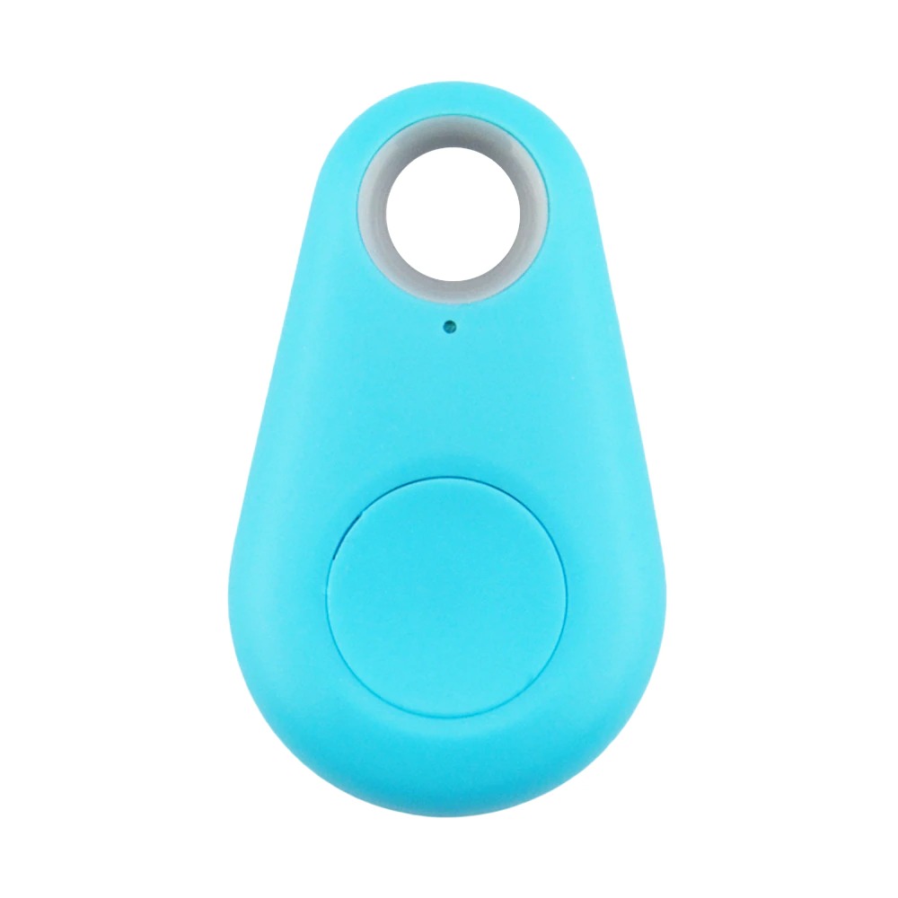 Localizador de mascotas inteligente con Bluetooth, minirastreador antipérdida GPS para llaves, bolso de billetera para perros y gatos, equipo localizador D40: Azul