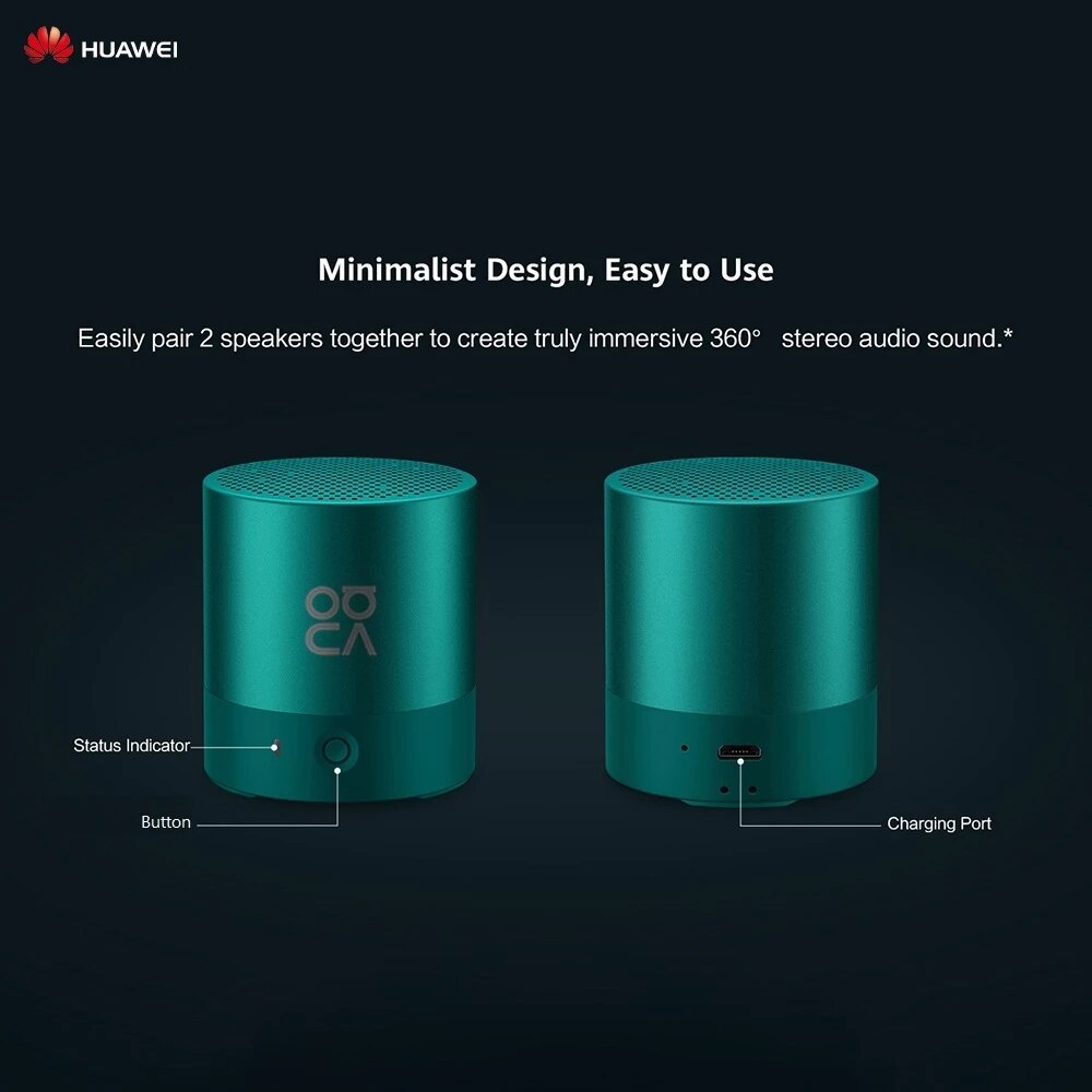 mini altoparlante originale HUAWEI CM510 altoparlante portatile senza fili Bluetooth altoparlante esterno impermeabile coppia stereo circondare forte