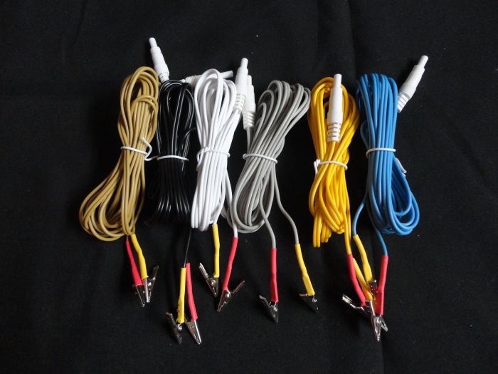 SDZ-II type Elektrode sluit kabel e elektronische acupunctuur instrument clip aansluiting draad clip 10 pcs