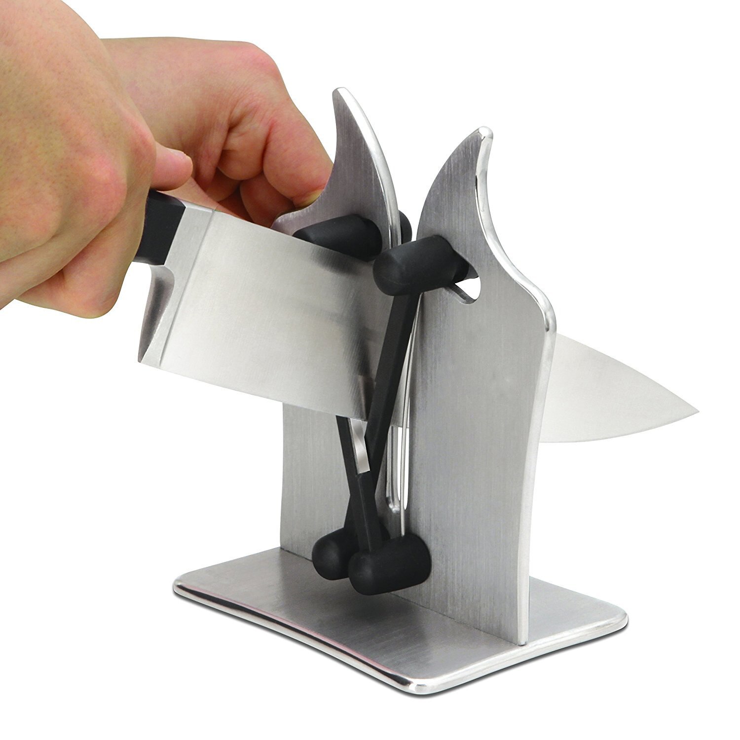Knife Sharpener Diamond Knife Sharpener Stone Grinder Kitchen Knives Sharpening Tools Whetstone As Seen on TV: Default Title
