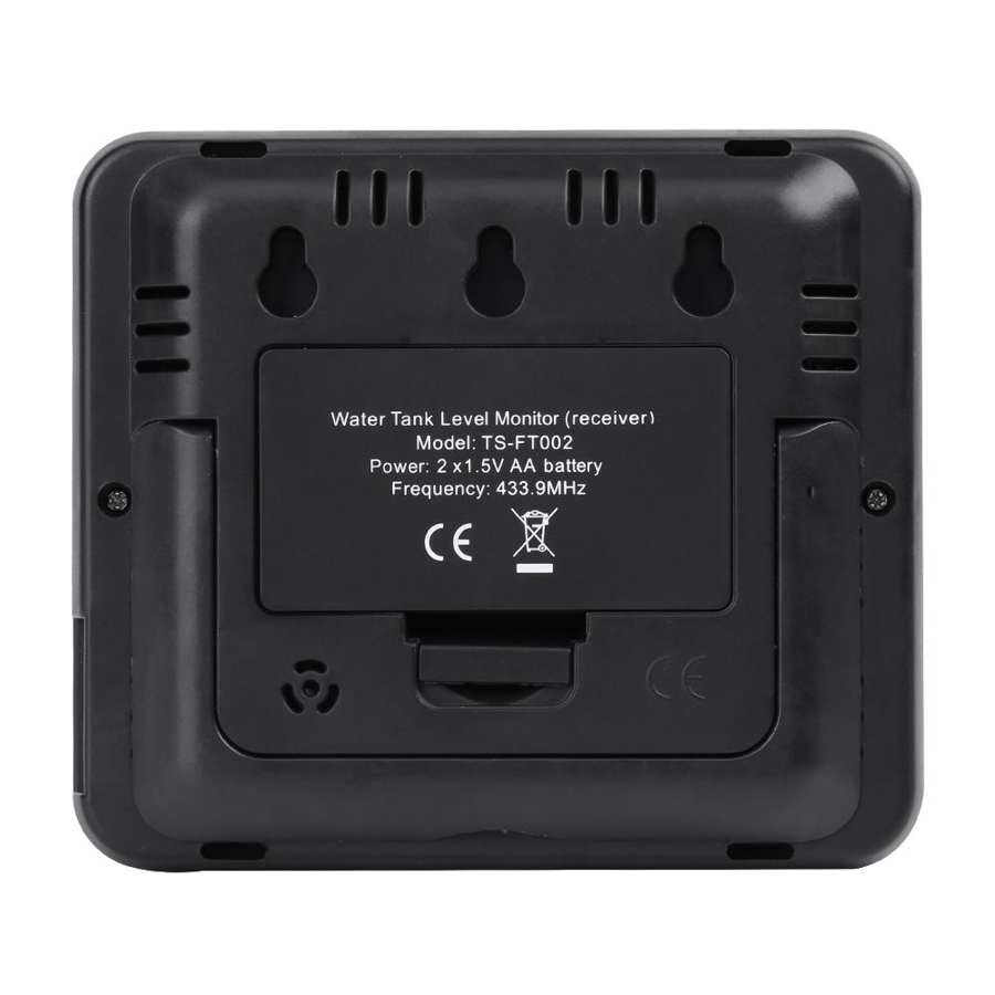 Ultrasonic Water Tank Liquid Depth Level Meter Sensor with Temperature Display Ultrasonic Level Sensor