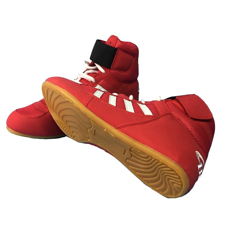 Zapatos de lucha para hombre de , zapatos de entrenamiento de competición para mujeres, zapatillas suaves Unisex antideslizantes, zapatos profesionales de boxeo D0766