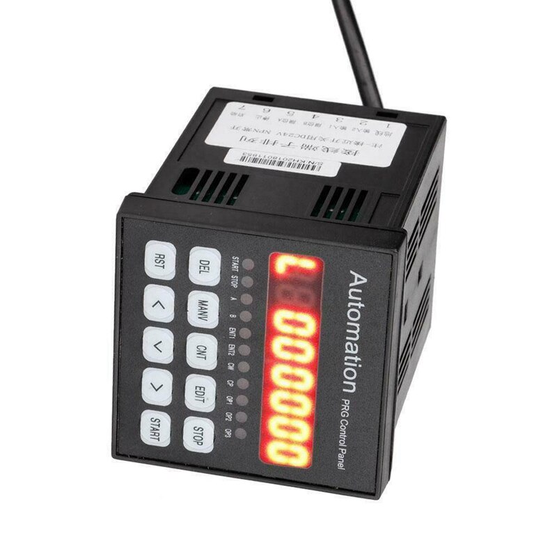 Black 40KHz Single Axis CNC Servo Stepper Motor Motion Programmable Controller