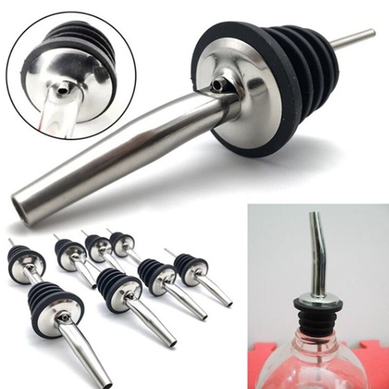 Rvs Wijn Giet Wijn Bar Cocktail Shaker Fancy Shaker Mond Wijnfles Stopper Afvoer Flessenstop