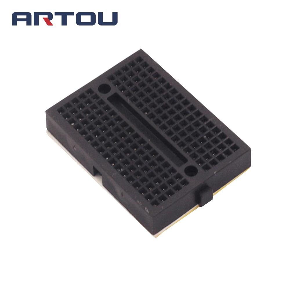 1PCS Black Mini Solderless SYB-170 Mini Solderless Prototype Breadboard 170 Tie-points Prototype Breadboard