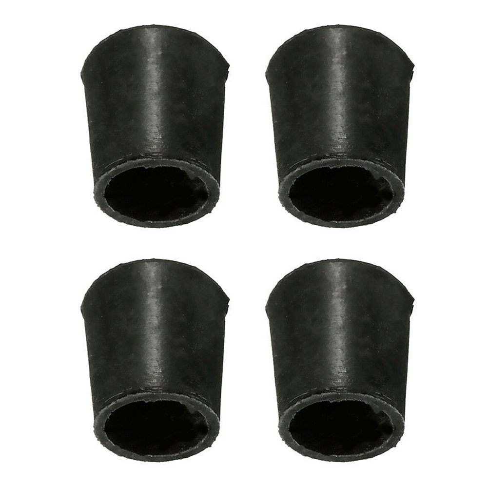 4 stücke/8 Stücke 16mm, 19mm, 22mm, 25mm, 32mm, 40mm, 50mm Gummi Stuhl Ferrule Anti Scratch Möbel Füße Bein Boden Protector Caps