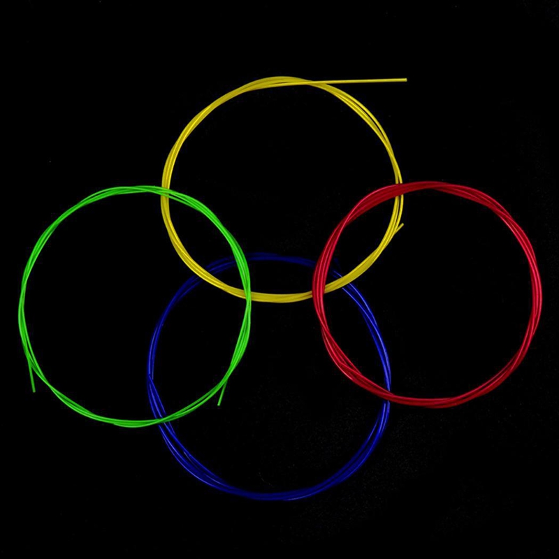 IRIN U104 Rainbow Colorful Nylon Ukulele Strings 4 Strings Guitar Ukulele Strings Silver White Parts and Accessories Set