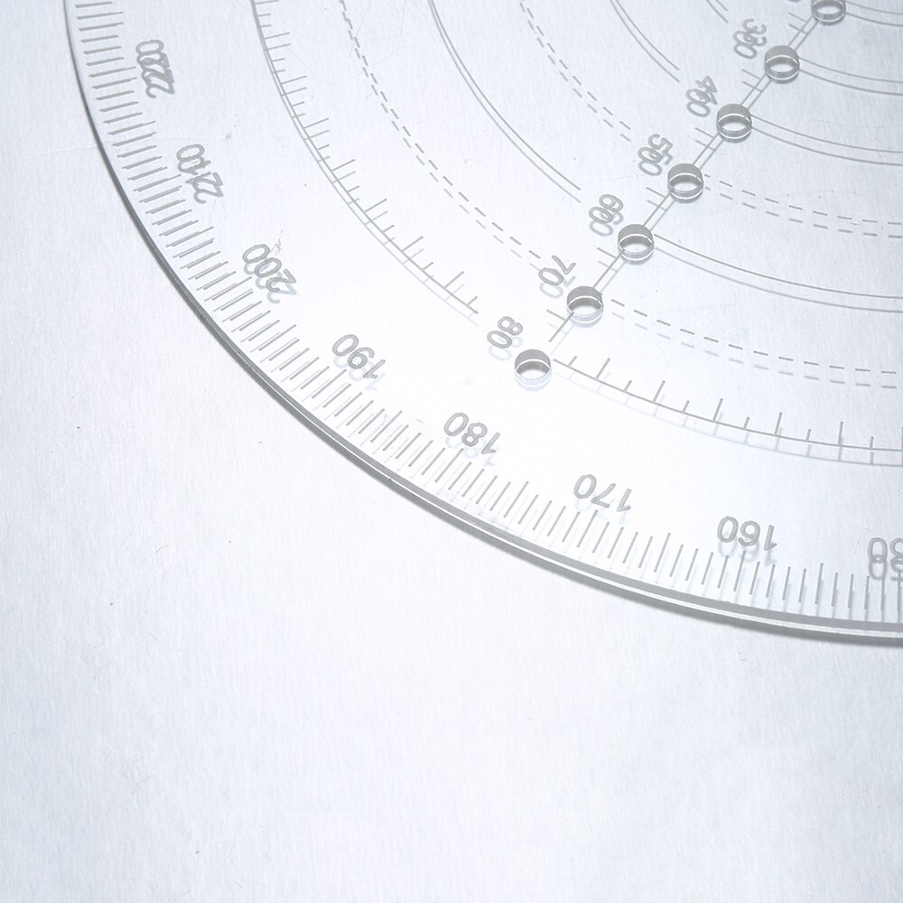 Versatile Center Finder Round Center Finder Compass Clear Acrylic Lathe Centering Tool Circle Gauge for Drawing Circles Diamete