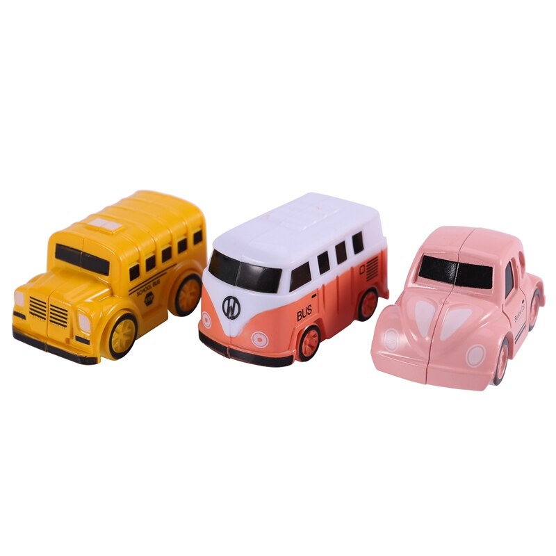 Bildung Triebwagen Spielzeug Umweltfreundliche Baby Abenteuer Spielzeug Auto Macaron Farbe Tabelle Spiele Junge und Mädchen Puzzle Spielzeug