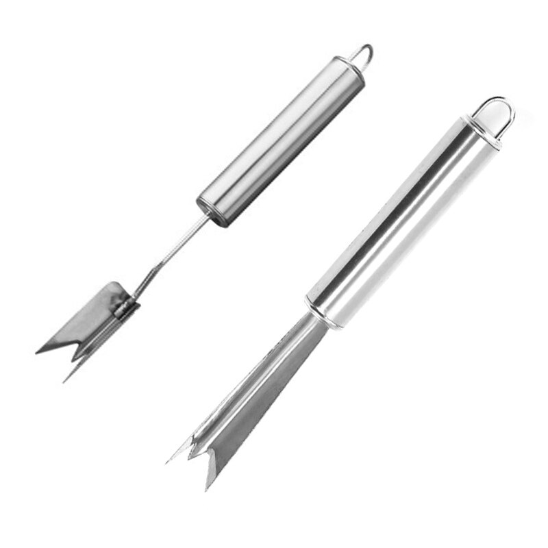 Praktyczny nóż ze stali nierdzewnej obieraczka robić ananasa urządzenie robić usuwania nasion ananasa klip Dom narzędzia kuchenne