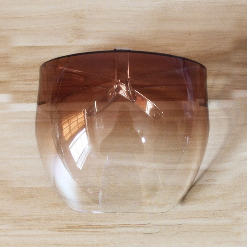 Colorful Full Face Shield Unisex Oversized Eye Shield Visor Sunglasses Face Cover Guard Protector Anti-spray Mask Kitchen Tools: 02