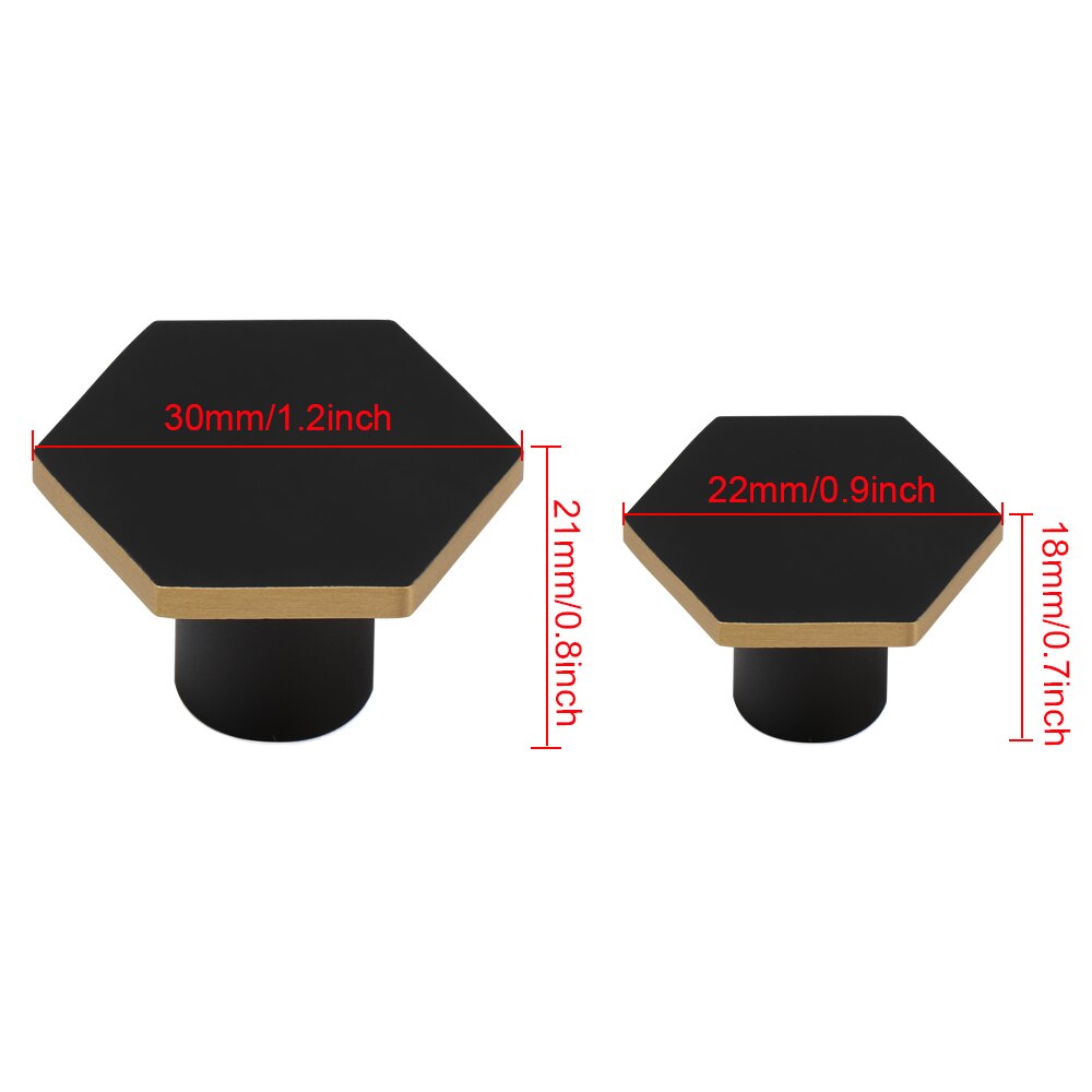 Antyczne, jednootworowe, miedziane gałki meblowe pomocnicze klamki robić drzwi sześciokątne, europejskie, wielofunkcyjne, wytrzymałe szafki