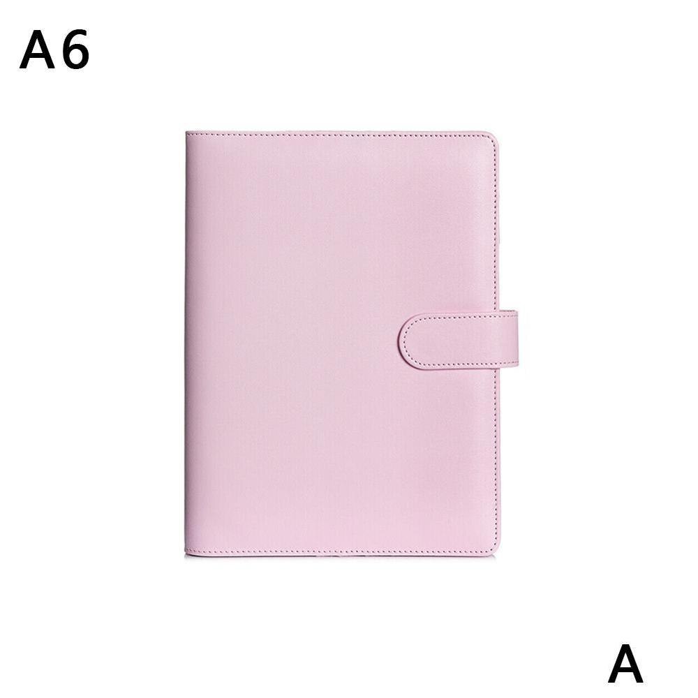 A5 A6 Classic Loose Leaf Ring Binder Notebook Planner D Binder Ring Notebook Leaf Notebook Diary Planner Loose Cover Cl T7L2: A