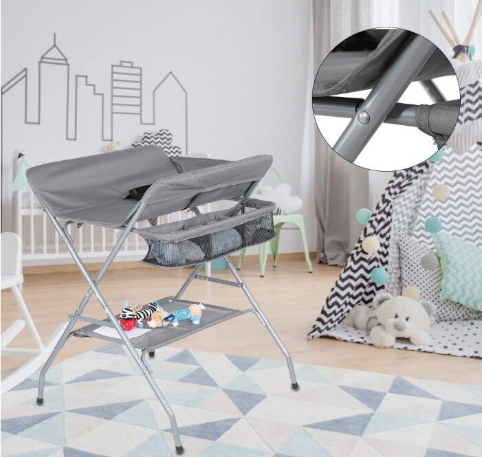 4 Kleur Multifunctionele Luier Opladen Tafel Vouwen Baby Grote Baby Bed Luier Veranderende Tafel À Langer Cambiador Bebe Hwc