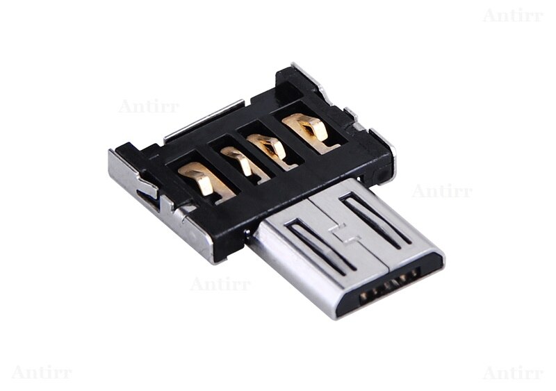 OTG Cable Type-C Micro USB General USB Type Adapter Phone Android Mobile Data Micro Converter OTG Cable C Head Silver 3pcs