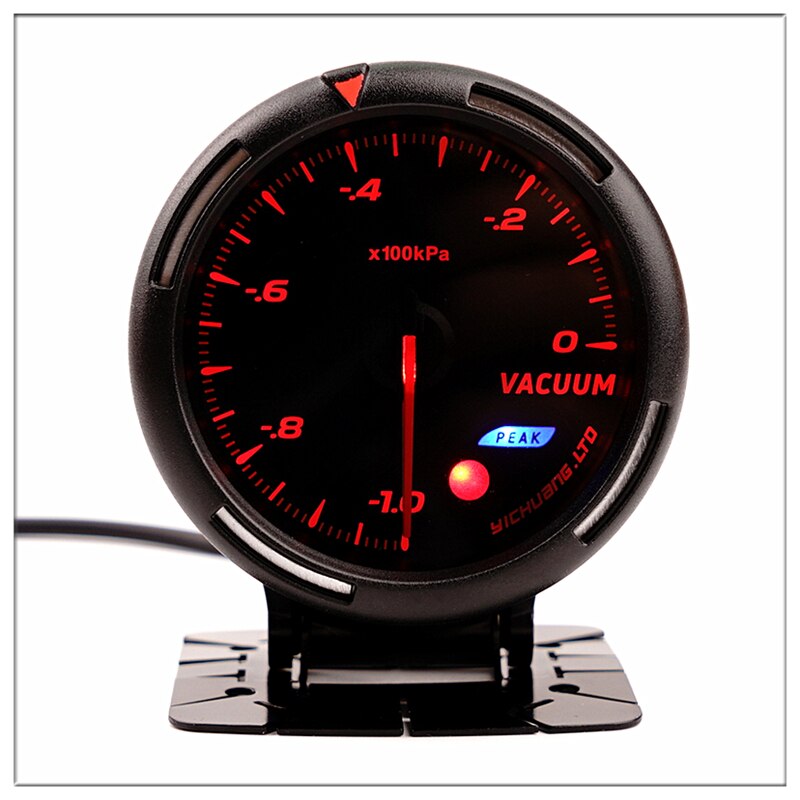 Vacuum Gauge for V W cc up passat b6 b7 b8 mk5 golf 2 3 6 7 g ti mk2 tiguan Auto Boost Pointer gauge colorful light 60mm