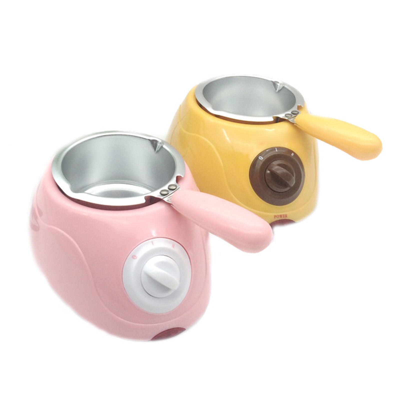 25w Electric Single Oven Chocolate Melting Pot Boiler Fondue DIY Heater Set Melting Chocolate Candy Cheese