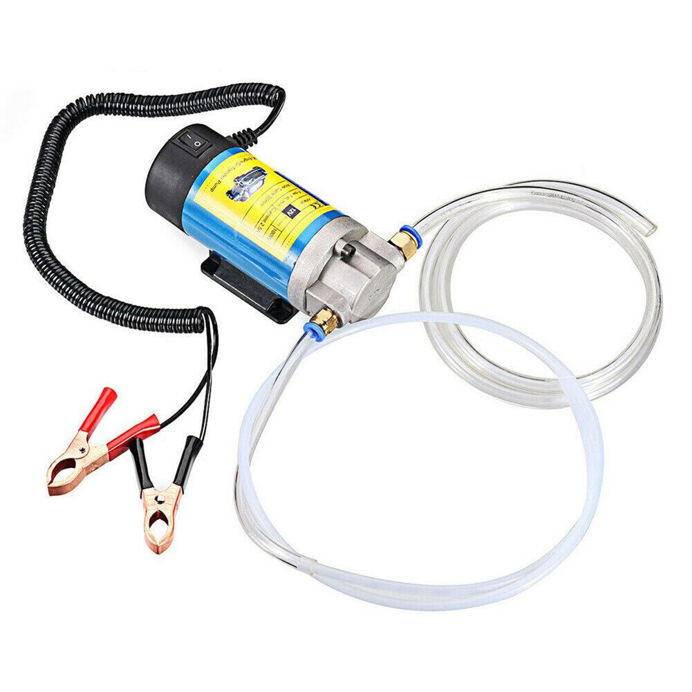 12V auto Pompa Olio Pompa Elettrica Del Carburante Pompa a Sifone 100W 1-4l/min Pompa di Trasferimento dell'olio Elettrica Olio estrattore Pompa