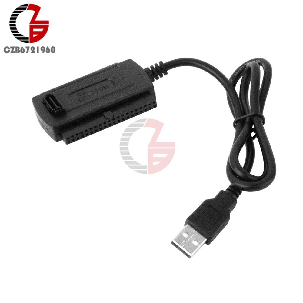 Sata/Pata/Ide Schijf Naar Usb 2.0 Adapter Converter Kabel Voor 2.5/3.5 Harde Schijf