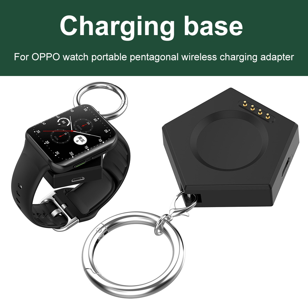Cargador portátil magnético, base de carga inalámbrica tipo C/puerto Micro para Oneplus Watch2 OPPO Watch X/4pro/3 Pro/3/2/SE
