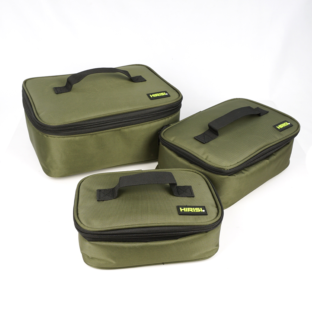 Hirisi Mehrzweck-Karpfen-Angeltasche – PVC-Oxford-Material, Aufbewahrung von Angelrollen und Köder, Organizer für angehen-Zubehör