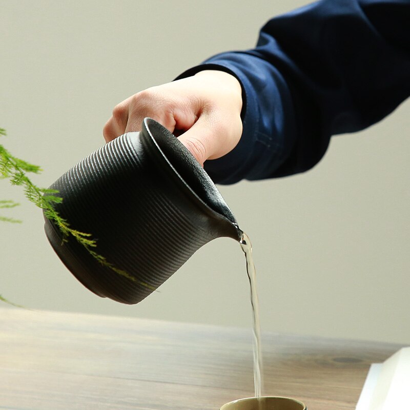Tangpin svart keramisk te infusers tekanna kinesisk kung fu te tillbehör
