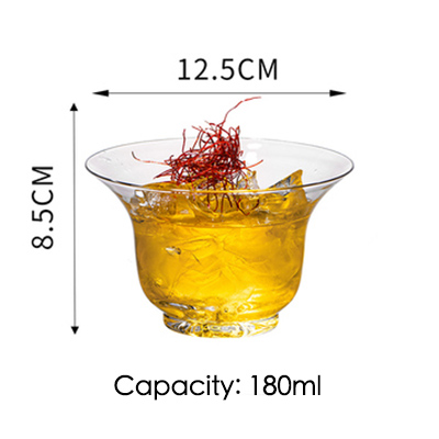 Copo De água De Vidro, Copo De Cocktail, Ondulação vidro fino, Vidro moda antiga, Copo de uísque, Drinkware: Default Title