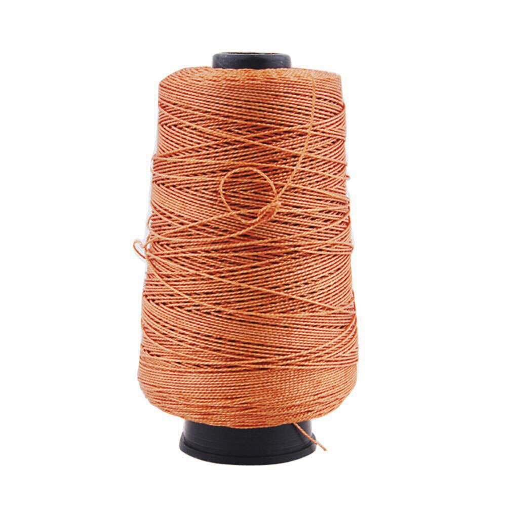 Durable 300M Overlocking Sewing Machine Line Strong Bounded Nylon Leather hand Sewing Thread for Craft Repair Shoes: Auburn