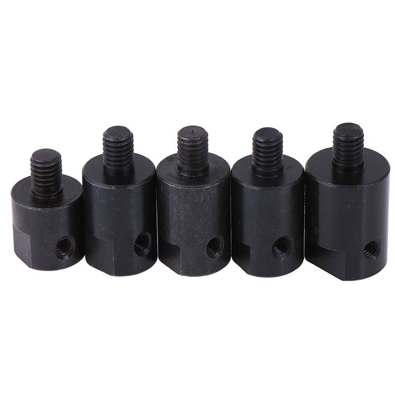 1pc Steel 3.17/4/5/6/8mm Axle Motor Shaft Coupler Sleeve Saw Blade Coupling Chuck Adapter