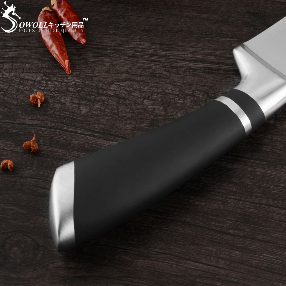 7 Inch Santoku Kitchen Knife Japanese Chef Knife Meat Cleaver Fish Salmon Fillet Sushi Knife Stainless Steel