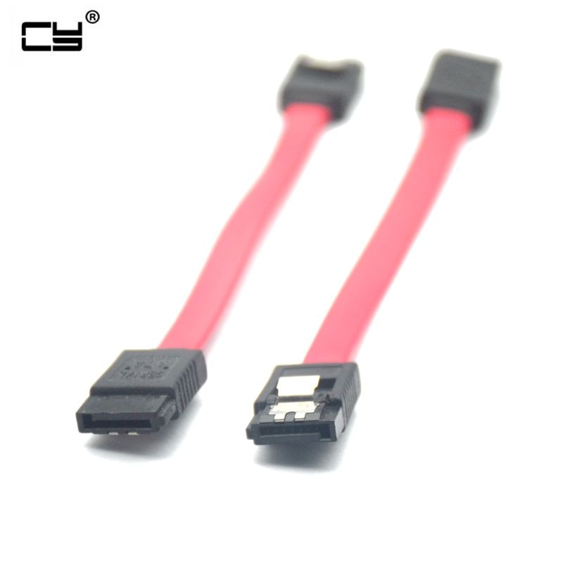 Hots 10cm 7Pin 7P SATA Serial ATA Female Short DATA Cable for HDD SSD Cord line 7pin sata short cable 0.1m